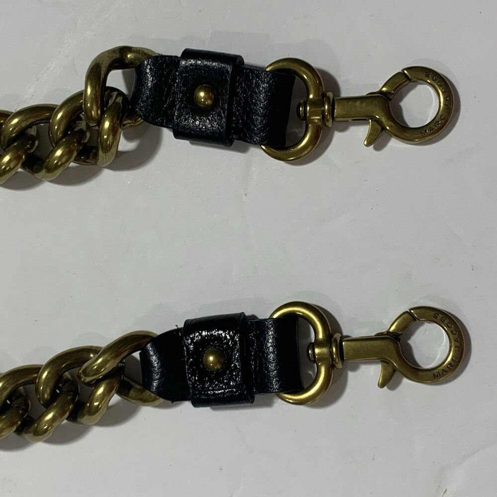 Marc Jacobs Brass Attachable Purse Strap 30.5” Length Women’s - Picture 5 of 9